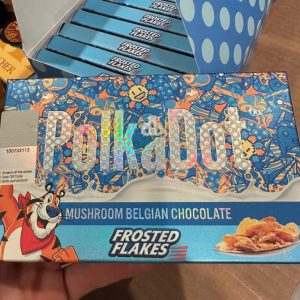 Polkadot Frosted Flakes Magic Mushroom Belgian Chocolate